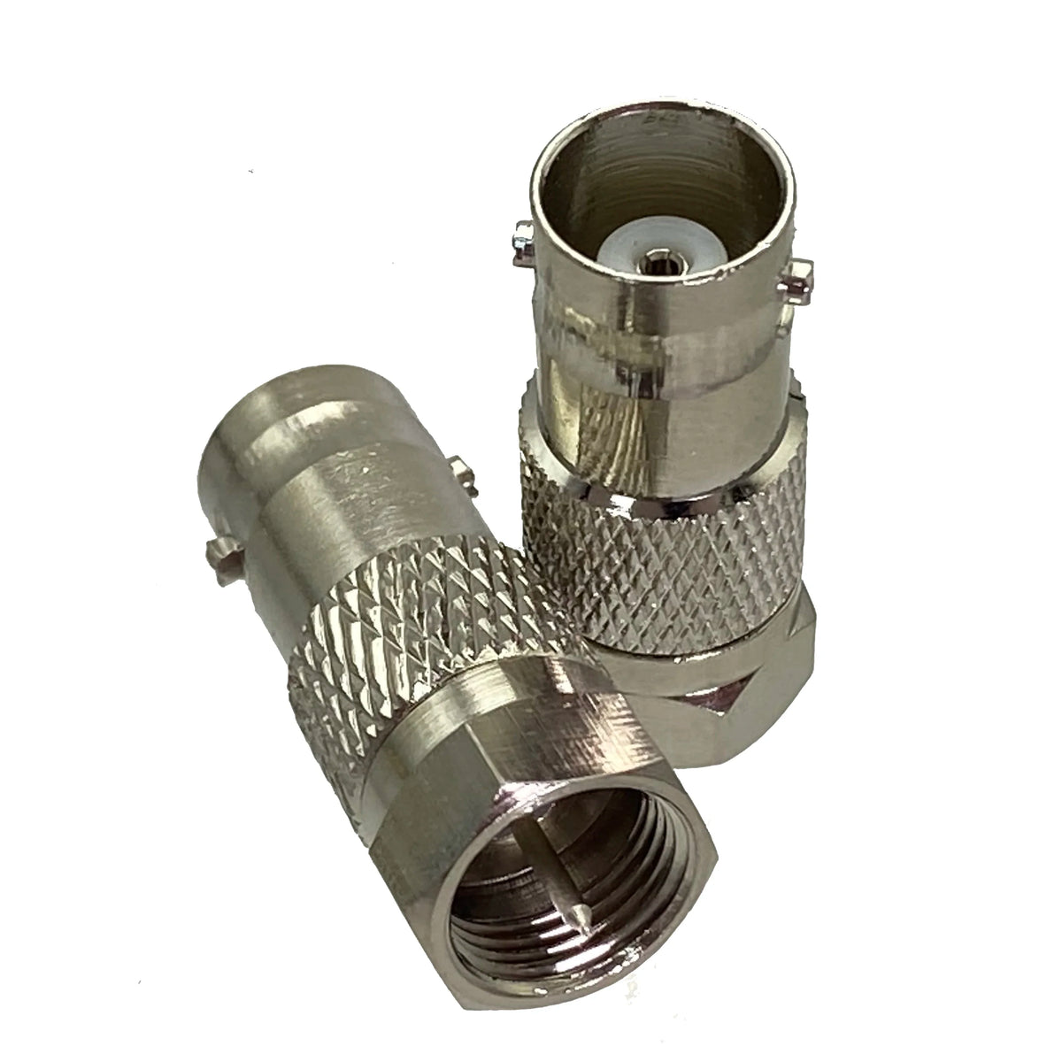 3x 5x 10x Adapter BNC To F TV Male Plug & Female Jack RF Coaxial Connector Wire Terminals Straight