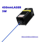 Lasers 520nm 1W Green Laser Module DC12V Focusable DIY OX Laser Head 1000mW Diode Laser for Stage Laser Bird Repellent  With TTL
