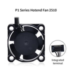 5015 Cooling Fan for Lab A1 A1mini Hotend Fan with Cable Rapid Cooler Fan 2510 Axial Fan Kit for X1 X1C P1P P1S 3D Printer Parts
