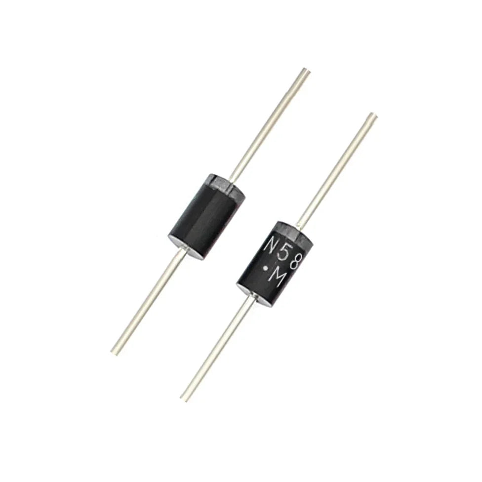 100PCS Schottky Diode 1N5822 1N5824 DO-27 30V-40V 3A-5A Electronic Components