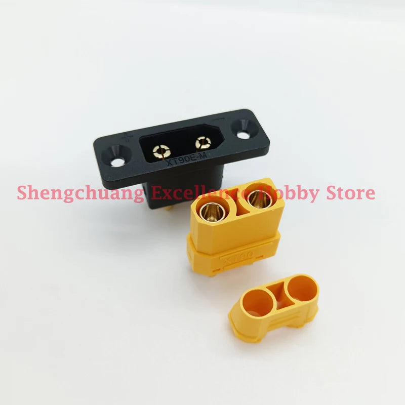 RC Model Amass XT90E-M Gold-plated Connector XT90 Male Plug XT90S Female Battery Connection for ESC Motor Aircraft Drone