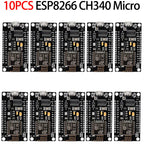ESP8266 NodeMCU LUA CH340 ESP-12E WiFi Internet Development Board 4M Flash Serial Wireless Module for Arduino Type-c usb