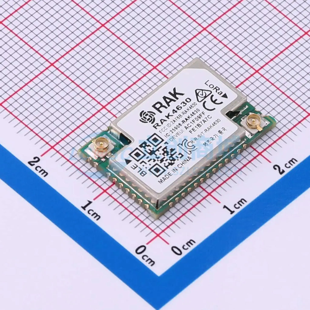 1pcs RAk4630-8-SM-I SMD 23x15mm GPIO I2C UART USB LoRa BLE LoRa Wireless RF Transceiver Module