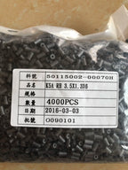 100PCS/RH3.5 × 1.3 × 6 piercing ferrite core, nickel-zinc ferrite hollow magnetic beads, anti-interference magnetic, brand new