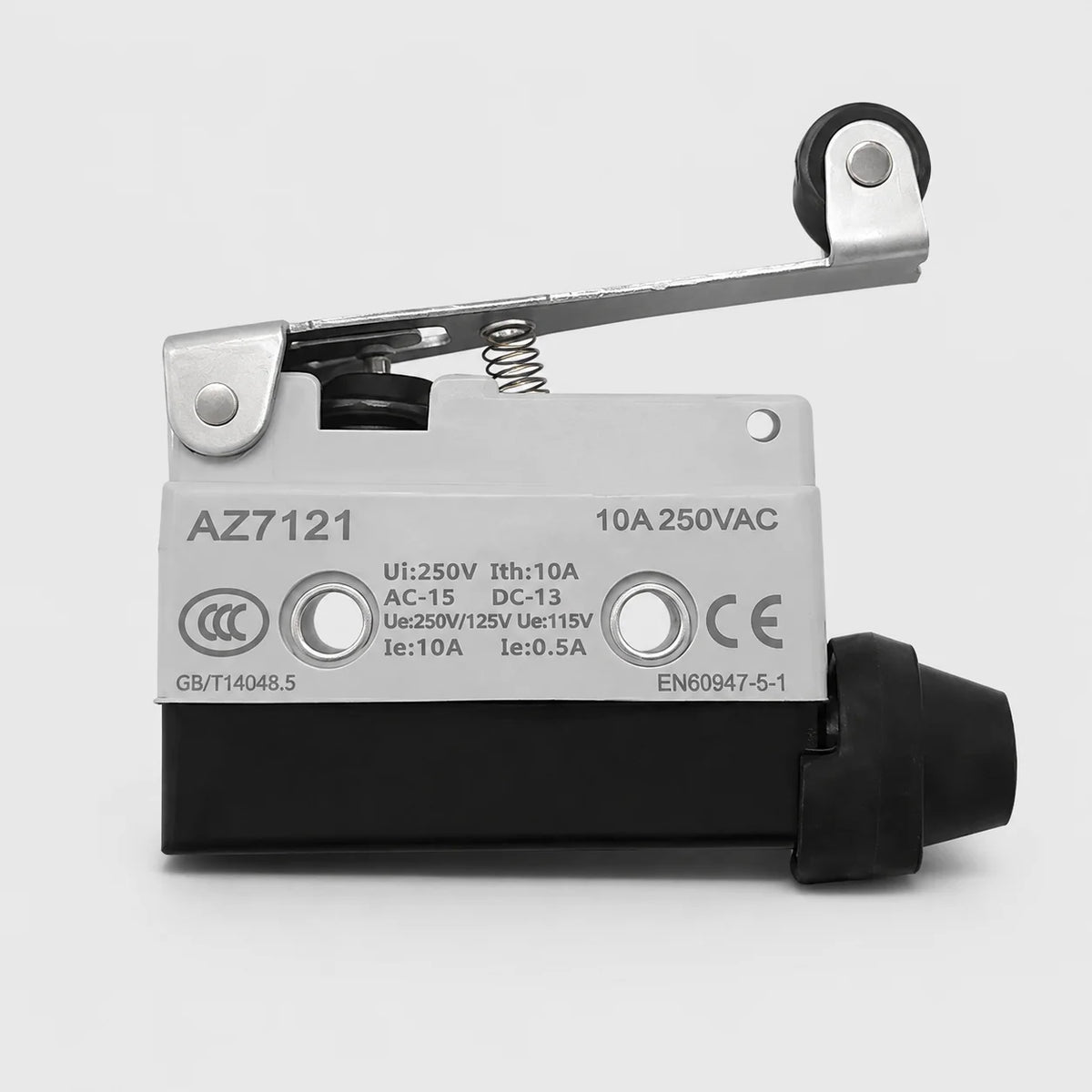 TEZUO AZ7121 IP44 Roller Lever Limit Switch 10A 250VAC Micro Travel Switch
