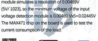 INA219 GY-169 GY-471 MAX471 3A Current Sensor Module Consume Current Detection Module for Arduino DC 0 -30V