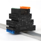 DC Control AC 6A Slim Interface Solid State Relay Module DIN SSR Slim Relay DC Control DC 41F-1Z-C2 SSR Relay DIN Rail