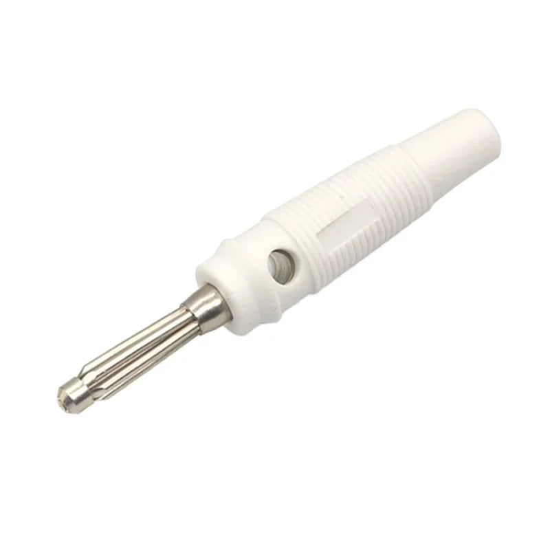 5/20/100PCS 4mm 32A High Current Solderless Screw Side Stackable Banana Plug Connector Copper