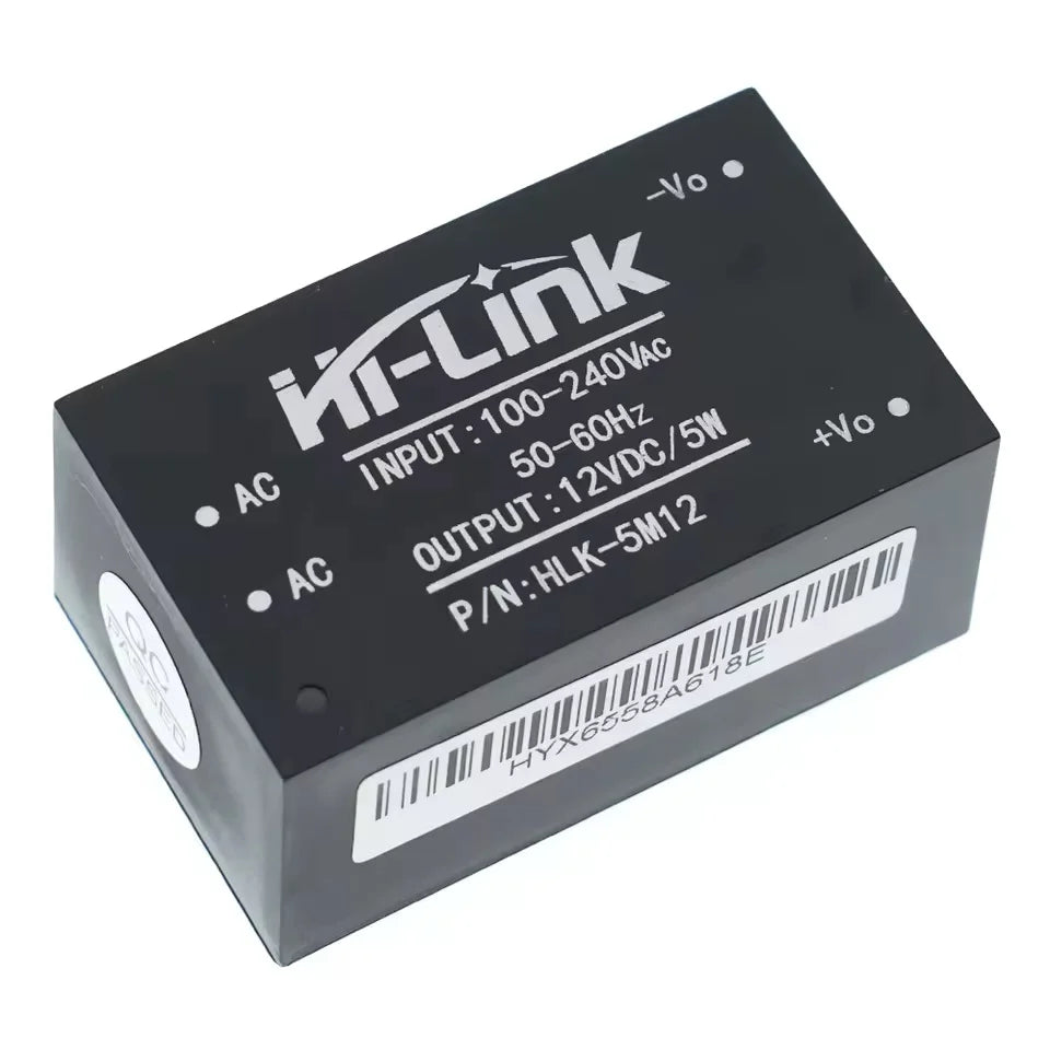 HLK-PM01 HLK-PM03 HLK-PM12 AC-DC 220V to 5V/3.3V/12V Mini Power Supply Module Intelligent Household Switch HLK-5M05 5M03 5M12