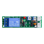 JK11 0-24H Cycle dual-Adjustable Timer Delay On/Off Switch Relay DC 5V 12V 24V Timer Delay Relay Module Electronic Component