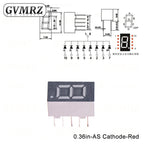 0.36inch Digital tube Common AnodeCathode Red 1 2 3 4 Bit digital Tube LED Display 7 segment