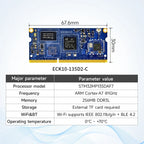 STM32MP135 Core Board ARM Cortex-A7 256MB/512MB 1GHz CDEBYTE ECK10-135 DDR3L Linux Dual Gigabit Ethernet SODIMM WiFi BLE