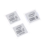 100% Brand New  5pcs 10th Generation Core I5 I7 I9 DIY Sticker Label Notebook Decoration