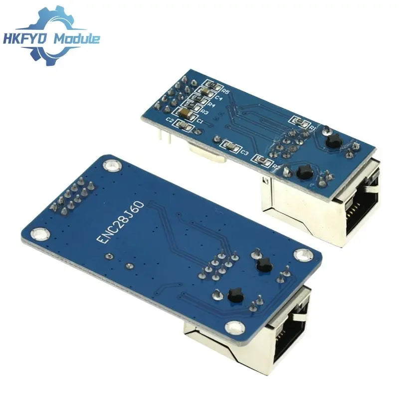 ENC28J60 SPI Ethernet Module - Compact RJ45 Network Board for Arduino for ESP32 STM32 IoT