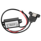 12V to 5V 3A DC-DC Step Down Module Power Converter Wire/Dual Ear USB Type C/Adapter USB-A Female/dual USB/ Connector Waterproof