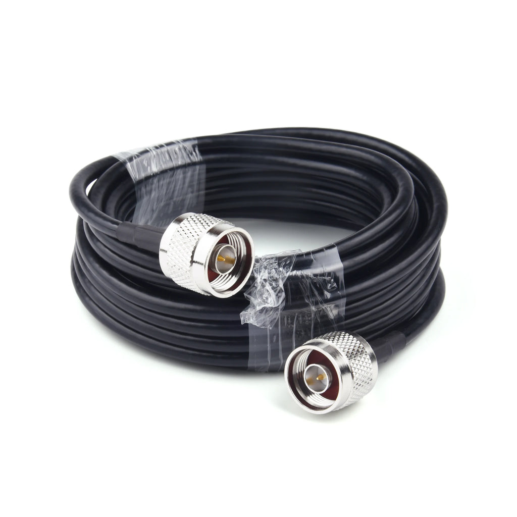 10dBi Outdoor Yagi Antenna 698-2700MHz For 2G 3G 4G LTE N Female Connector RG58 Coaxial Cable With SMA Male Extension Cable