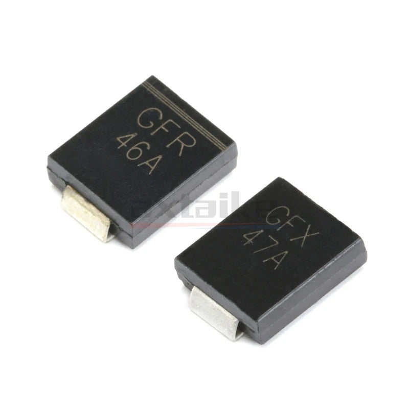 20PCS SMAJ58A SMAJ58CA SMBJ58A SMBJ58CA SMCJ58A SMCJ58CA DO-214AA/AC/AB SMD 400W 600W 1500W 58V Uni Bi Directional TVS Diode
