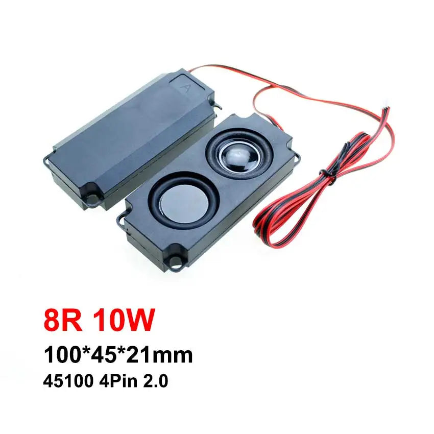 JCD 1Pair Audio Portable Speakers For Computer PC TV LCD Speaker 3070 45100 Rectangle Loudspeaker 4R 8R 2W 3W 5W 10W 4/8Ohm