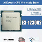 Intel Xeon E3-1230V2  Quad-Core 3.3 GHz 8M 69W E3 1230 V2 Computer CPU Processor Server E3 1230V2 Package LGA 1155