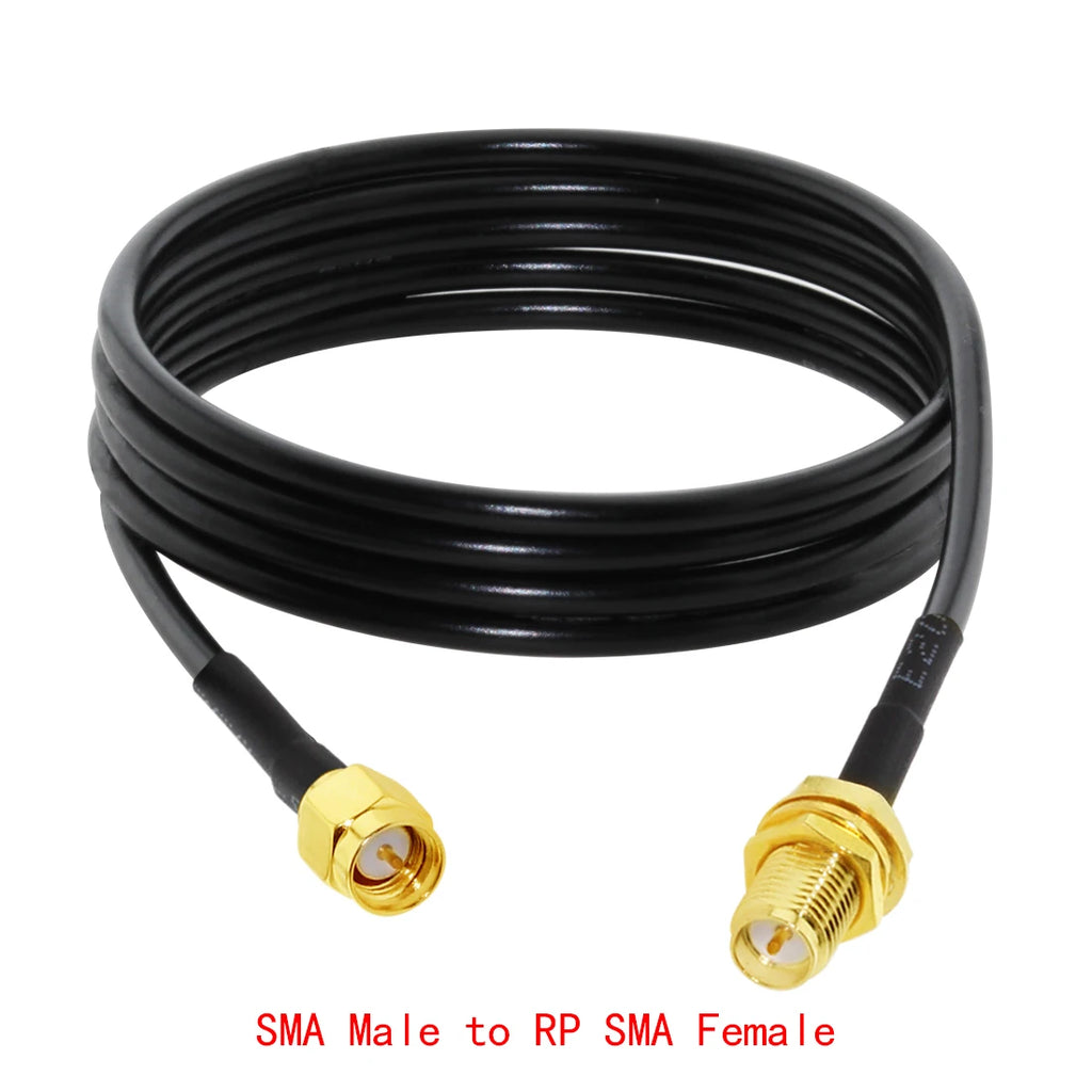 WIFI Antenna Extension Cable SMA Male Plug Female Jack Straight Right Angle Pigtail Adapter RG174 10cm/20cm/30cm/50cm/100cm