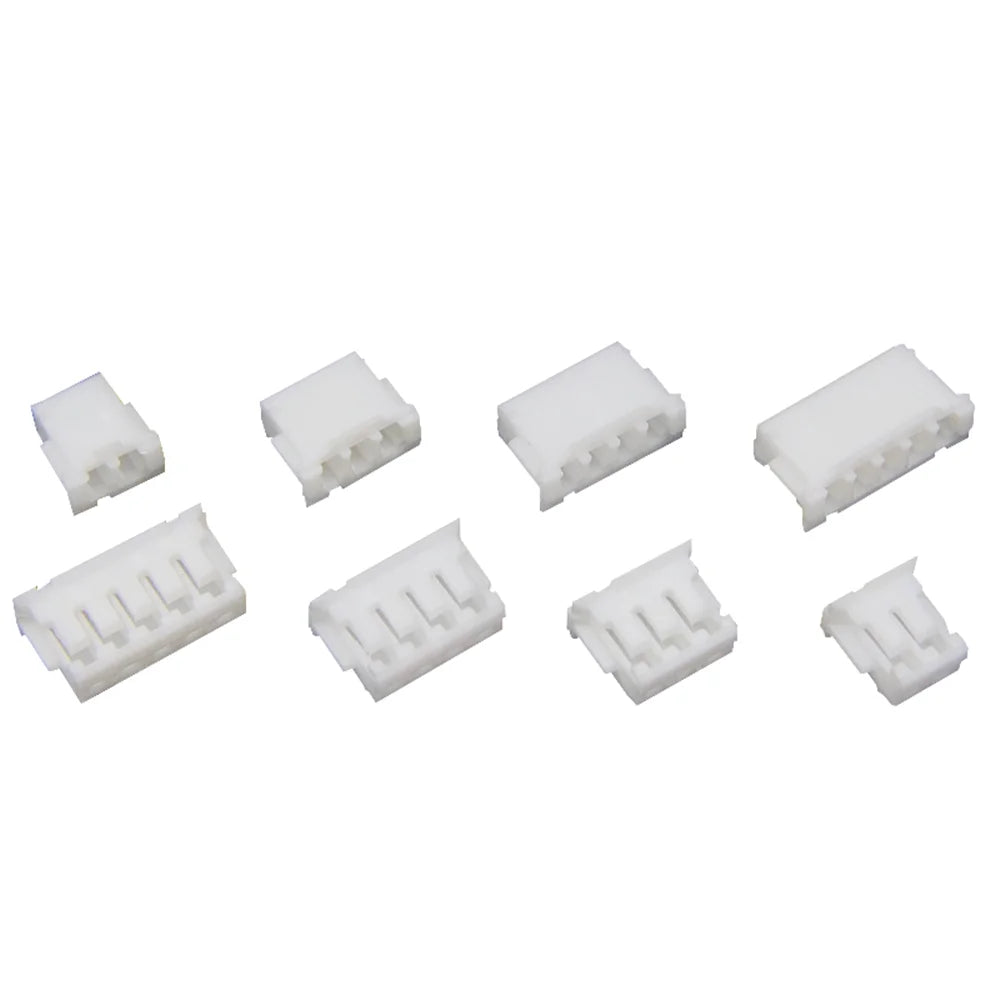 440Pcs/1Box ZH 1.5mm Pitch Straight Pins Header Connector Terminals Kit Plug Plastic Housing Header Crimp Connector