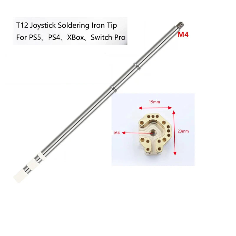 C245/TS100/T12/936 Soldering Iron Tip for Joystick Repair Tools Compatible with Xbox PS4 PS5 Switch Pro Electronics Disassembl