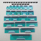 1pcs 4/6/8/10/12/15/16/18/20/22/24/26/30/34/36/40/42/45/50/56 Pin FPC/FFC Adapter Board 0.5mm To 2.54mm Connector