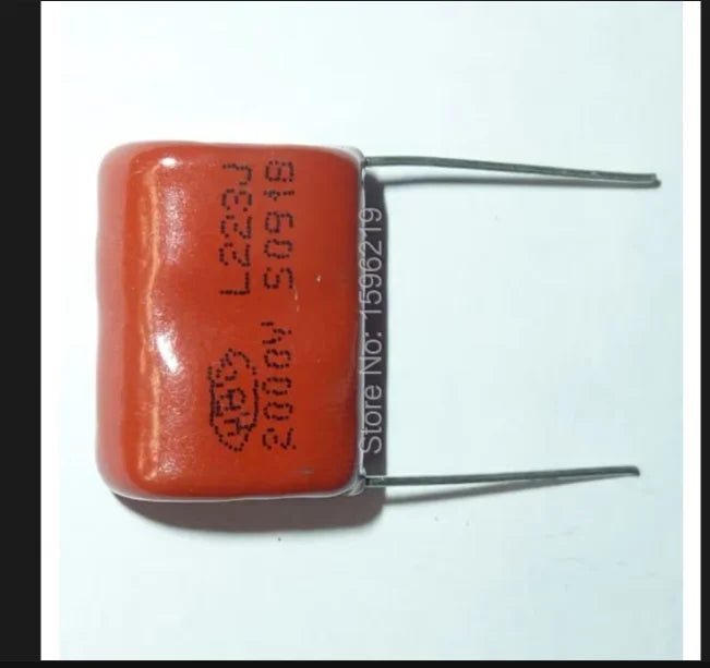 5Pcs/50Pcs CBB capacitor 2000V 223J 2KV 0.022uF 22nF P20 CBB81 Metallized Polypropylene Film Capacitor