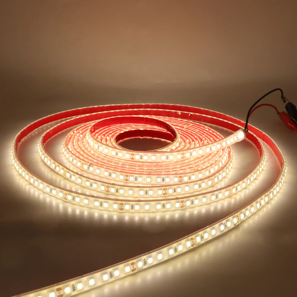 IP68 Waterproof LED Strip Lights 24V 2835 120Leds/m Warm Natural White Red Green Blue Flexible Luces Led Tape Underwater Decor