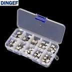 100Pcs Type C USB Charging Jack Welding Connectors USB-C Socket For Mobile Phone PCB DIY Repair Kits