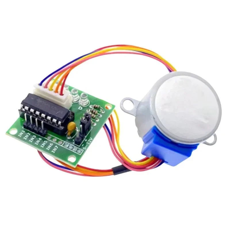 5V Stepper Motor + ULN2003 Driver Board Five-Wire Four-Phase/Stepper Motor Driver Board/Test Board 1 Set