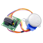 5V Stepper Motor + ULN2003 Driver Board Five-Wire Four-Phase/Stepper Motor Driver Board/Test Board 1 Set