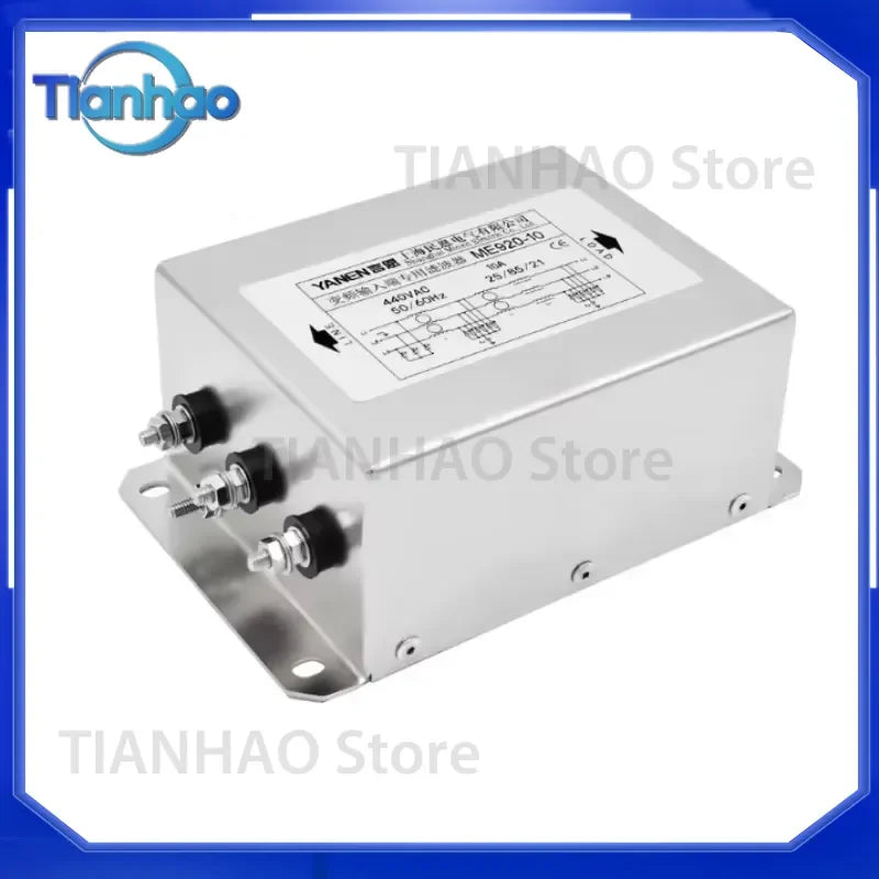 Three-phase Input Filter for Industrial EMI Filters VFD Three-phase 4-wire 50A 100A 150A 200A 300A