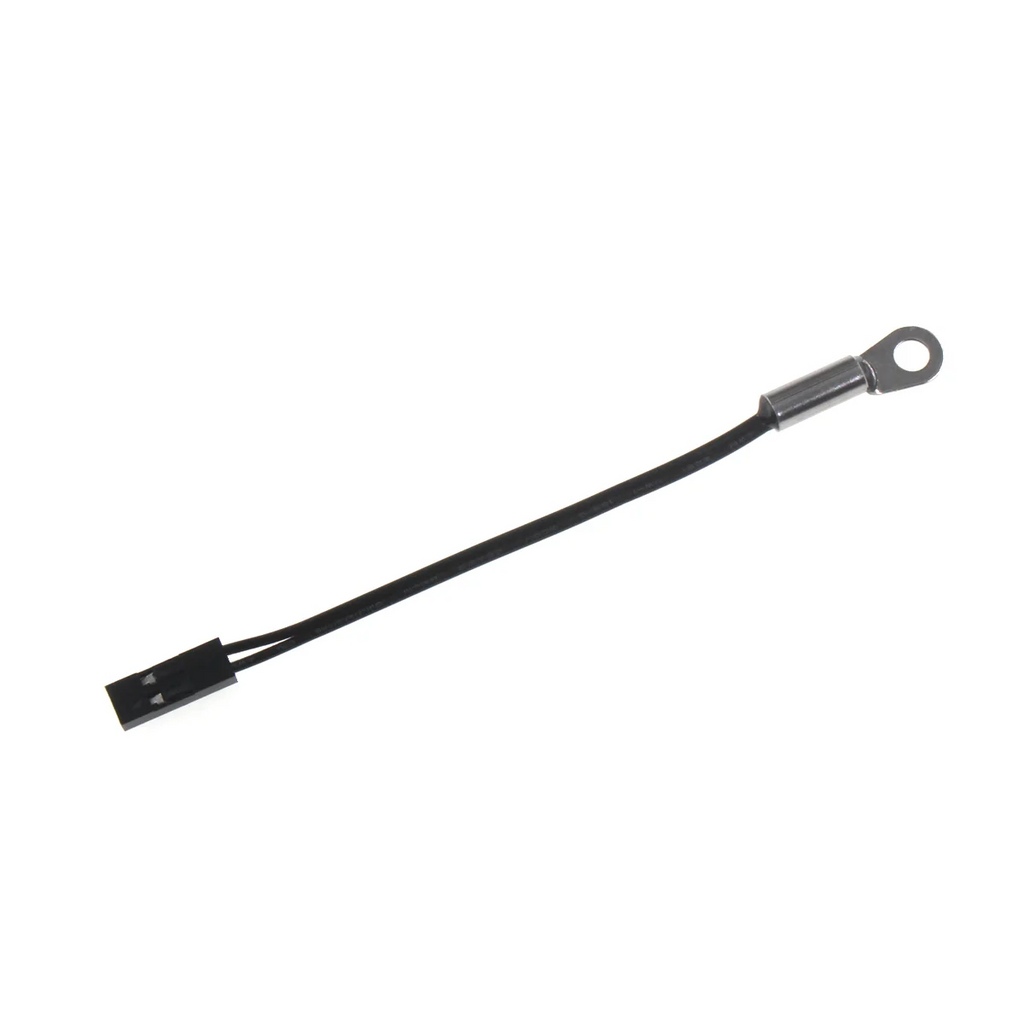 5PCS NTC thermistor 10K B3950 5x20 cylindrical epoxy resin ear wire fixed head negative temperature sensor