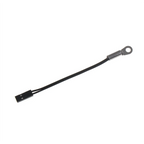 5PCS NTC thermistor 10K B3950 5x20 cylindrical epoxy resin ear wire fixed head negative temperature sensor