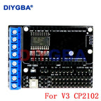 Node MCU Development Kit V3 CP2102 NodeMCU+Motor Shield Wifi Esp8266 Esp-12e diy rc toy remote control Lua IoT smart car L293D