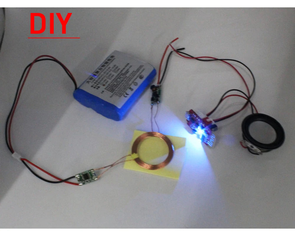 DC 5V Wireless Charging Module Wireless Power Supply Coil Induction Transmitter + Receiver Electronics Charger