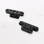 Type-C TYPE C 2Pin Female USB C Socket 2P Waterproof Waterproof Female Plug Port With Screw Hole 180 Degree USB Connector