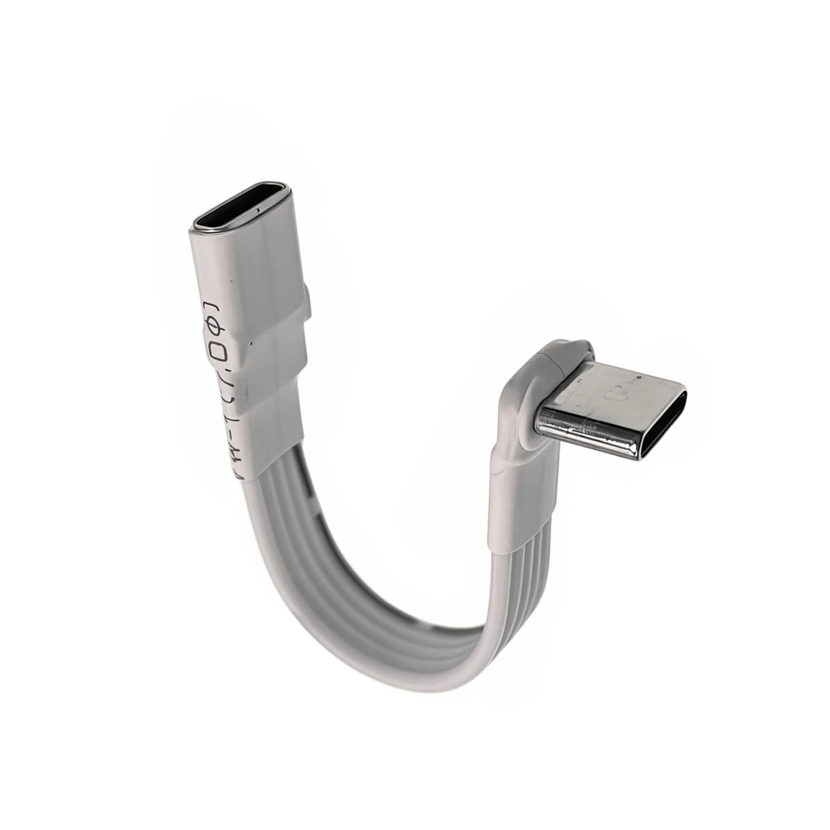 5CM 10CM 30CM USB 2.0 Type-C Flat Cable Extension FPC Cable USB 2.0 USB-C 90° Up/Down Angled Plug 5CM-1M