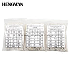 660PCS 0201 0402 0603 0805 1206 1% SMD Resistor Assorted Kit 33Values Each 20pcs 1R-1M 10K 100K 1K 100R Resistance Set