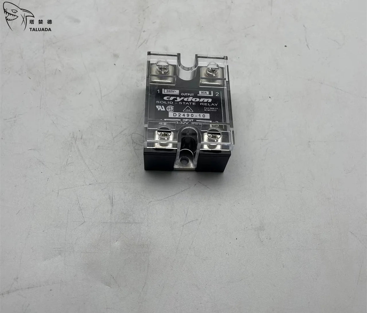 D2440DE-10 D2490-10 D2475-10 D2450-10 For Dual Solid State Relay SSR 17-32VDC Input 280VAC 40A Random Replace Crydom