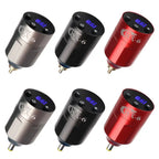 Mini Wireless Tattoo Power Supply LED Screen DC/RCA Tattoo Battery Pack Rechargeable Power Supply