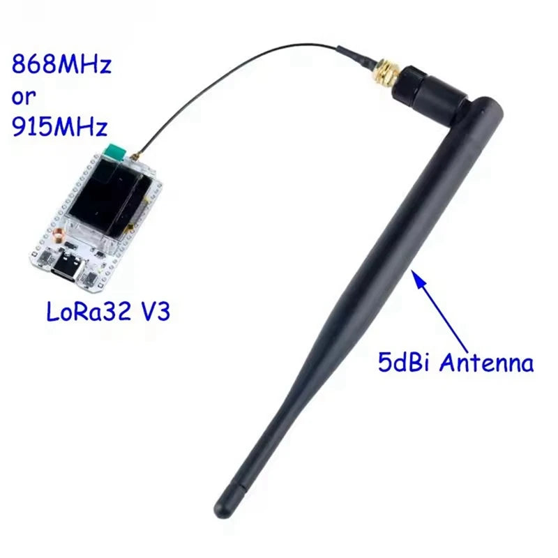 Heltec LoRa32 V3 863-928MHZ ESP32 LoRa Dev-Board SX1262 0.96 Inch OLED ESP32-S3 WIFI BT LoRa Kit 915MHz V3