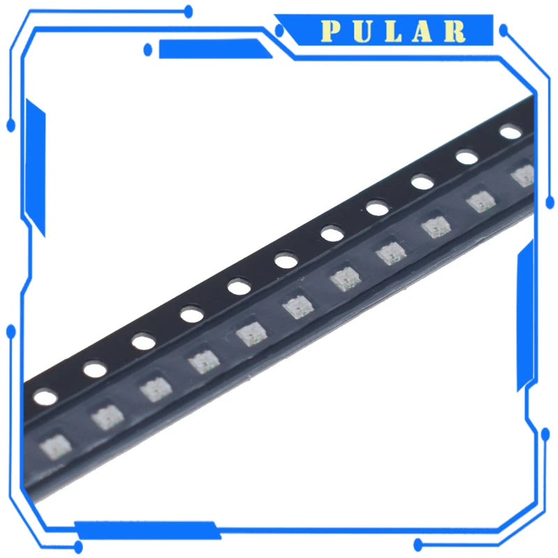 100PCS/Lot BGR SMD 0603 RGB Common Anode Led 0606 RGB LED Diode 4-Bin Size:1.6*1.6*0.55mm PLR colorful Red/Green/Blue 1615