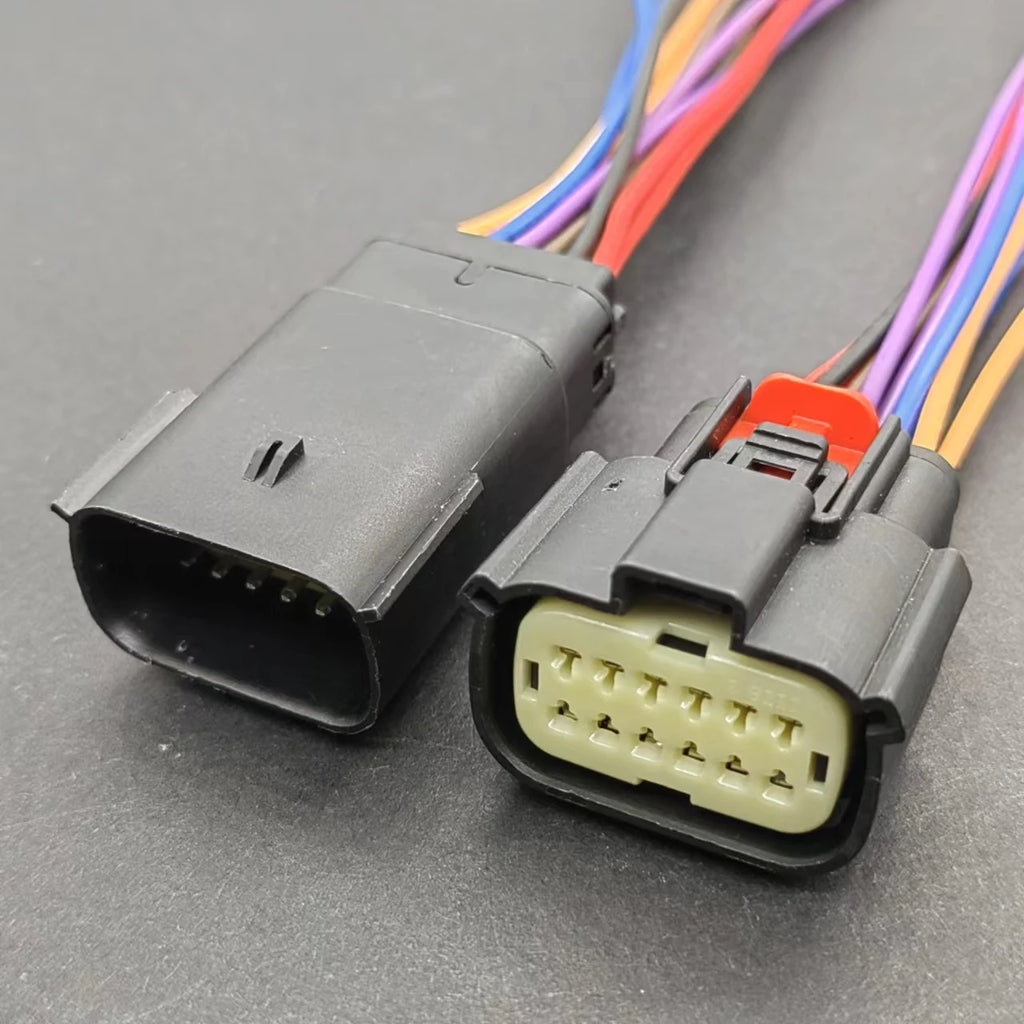 Molex 2 3 4 6 8 12 16 20 Pin Car Waterproof Connector Tail Lamp Headlight Light Socket Plug 33471-0301 For Ford BUICK Chevrolet