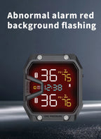 Yangood TMPS Motorcycle Tire Pressure Sensor Waterproof LCD Color Display Real-Time Safety Tire Pressure Monitoring System