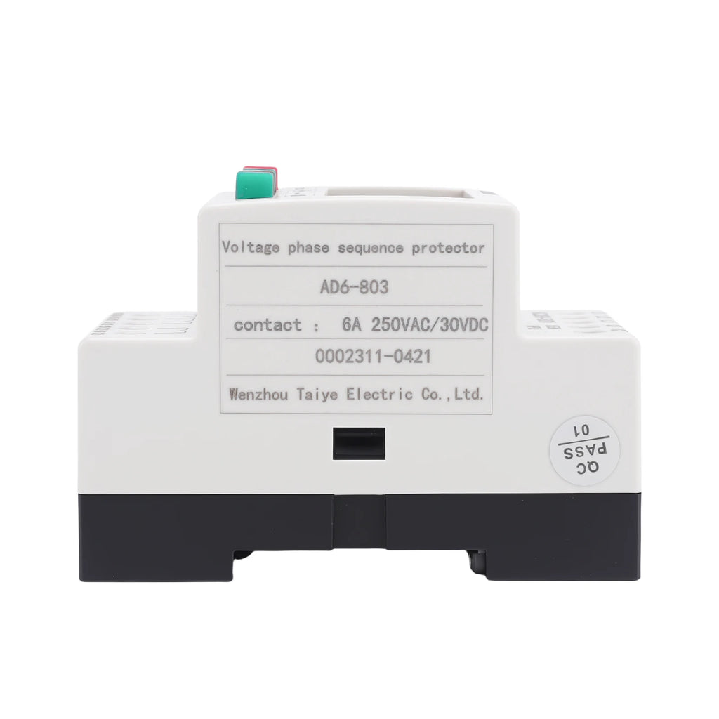 LCD Digital Three-Phase Power Supply Motor Overvoltage And Undervoltage Elevator Phase Sequence Protection Relay