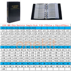 0402 0603 0805 1206 2512 1% SMT Chip Resistor Assortment Kit  SMD Capacitors Sample book