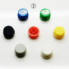 10 Sets Momentary Tactile Button 4PIN SMT/DIP 12X12mm H=9.8/9/16.8mm With Cap Tact Switch Push Button Switch Micro Key Button
