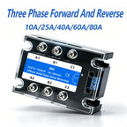 Three-phase Solid State Relay SSR 3 Phase 10A 25A 40A 60A 80A 100A 120A 150A 200A AC Control AC DC Control AC 25DA 380VAC